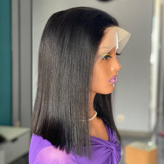 Density Bob Human Hair Wig – Full, Thick & Natural Look for Women