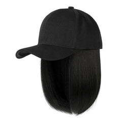 Built-in Bob Wig – Stylish and Practical Hat-Wig Set