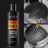 Sevich Shampoo for Wavy Hair – Enhances Waves, Strengthens and Deep Cleanses, Nourishing