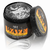 Sevich Deep Waves Pomade – Natural Shiny Hair Oil with Brush, Sport Waves Cream for Men