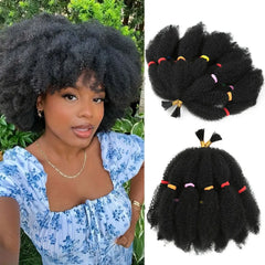 Afro Braiding Hair – Synthetic Kinky Twist, 12 Inches, Pre-Stretched for Easy Styling