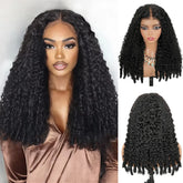 Burmese Curly Lace Front Wig – 250% Human Hair, Deep Bouncy Curls