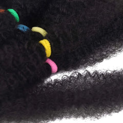 Afro Braiding Hair – Synthetic Kinky Twist, 12 Inches, Pre-Stretched for Easy Styling