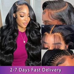 Glueless Lace Front Human Hair Wig – Bling Hair, Pre-Plucked & Ready to Wear