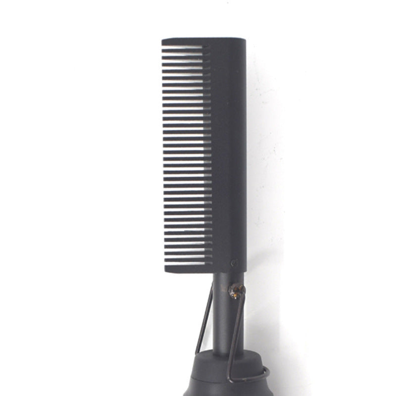 Electric Dual-Purpose Comb – Straighten, Curl &amp; Style with Ease