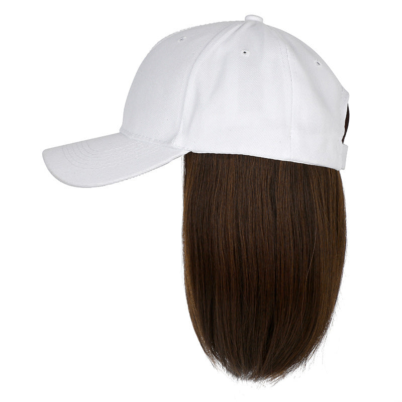 Built-in Bob Wig – Stylish and Practical Hat-Wig Set
