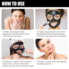 Detox Peel-Off Mask – Charcoal Facial Mask for Deep Cleansing & Smooth Skin