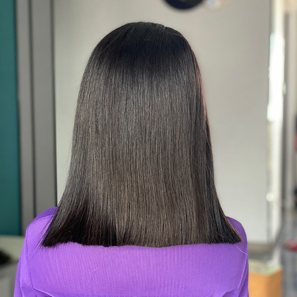 Density Bob Human Hair Wig – Full, Thick & Natural Look for Women