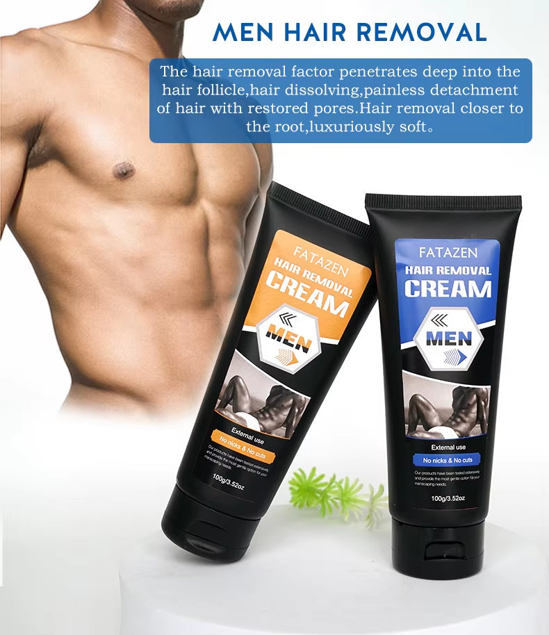 Gentle Hair Removal Cream for Men – Effective & Skin-Friendly
