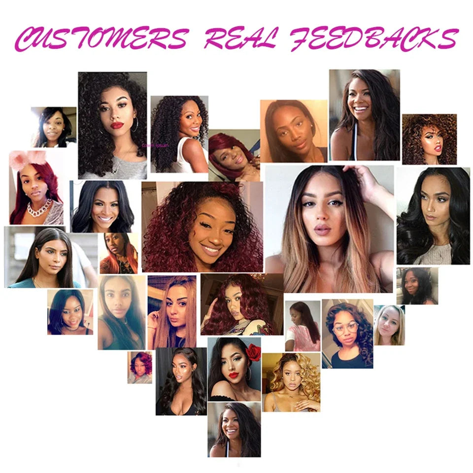 Deep Curly Glueless Wig – 100% Human Hair, Ready to Wear