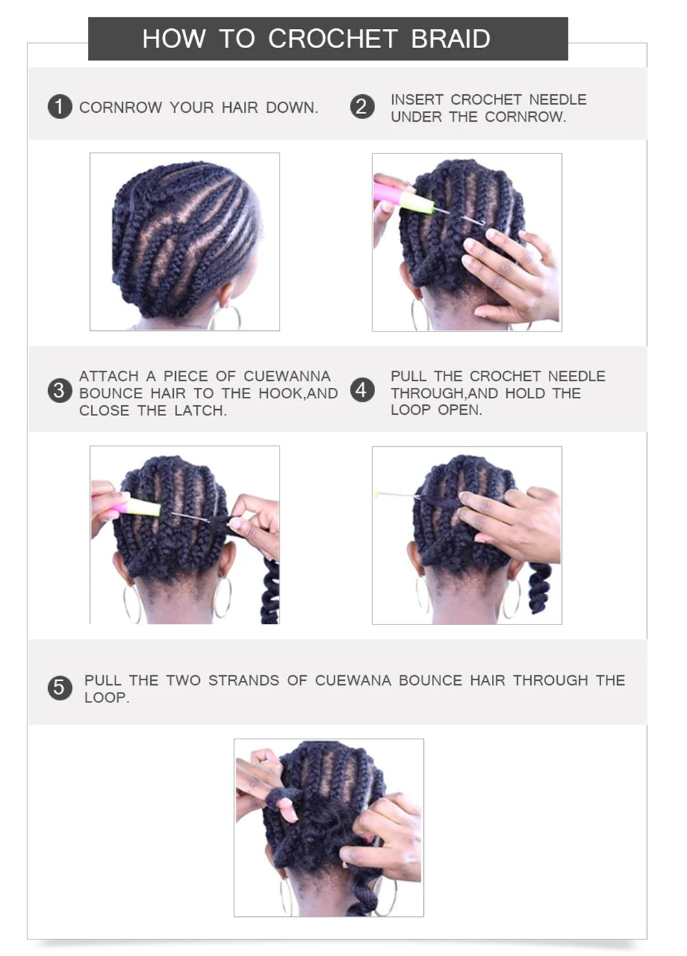 Afro Braiding Hair – Synthetic Kinky Twist, 12 Inches, Pre-Stretched for Easy Styling