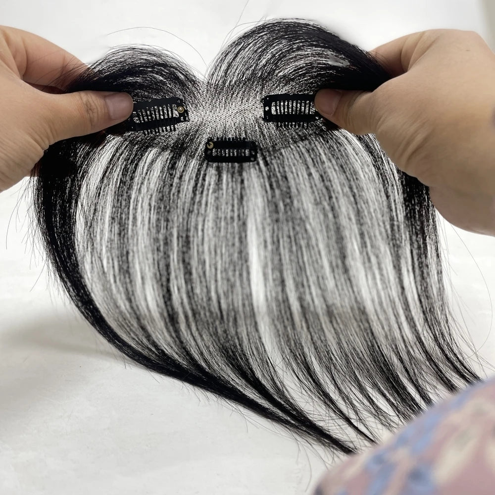 Women’s Hair Topper – Natural Baby Hair Fringe