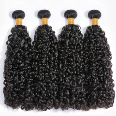 Premium 100% Natural Hair Bundles – Kinky Curly Raw Human Hair