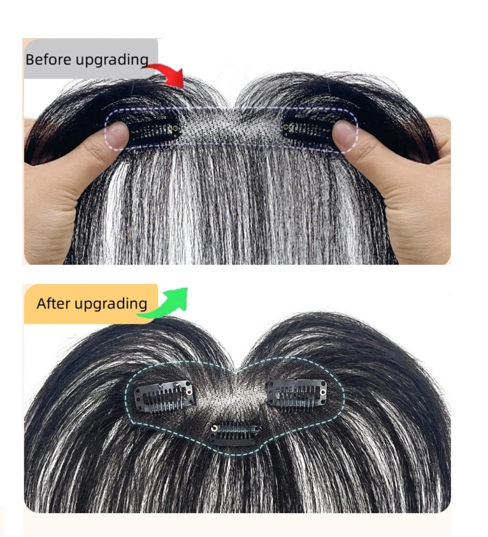 Women’s Hair Topper – Natural Baby Hair Fringe