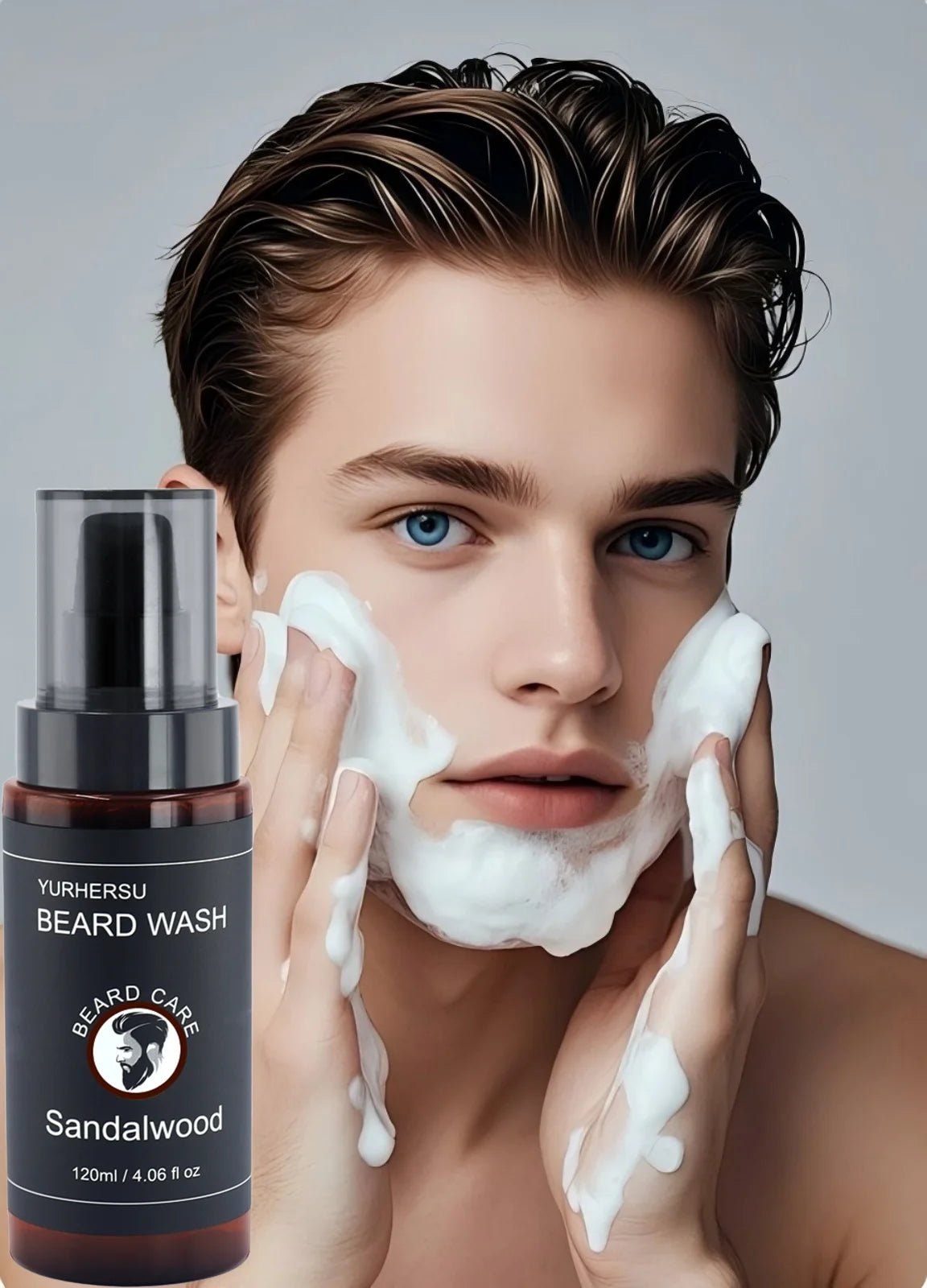 Beard Cleansing Shampoo – Deep Clean & Softening for Men