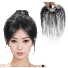 Women’s Hair Topper – Natural Baby Hair Fringe