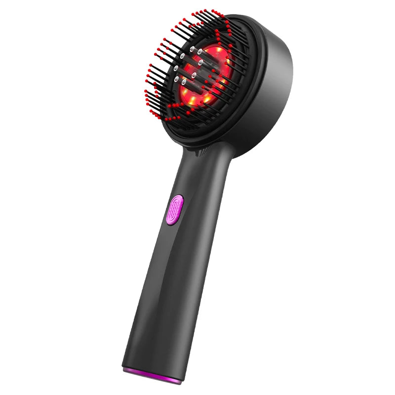 Electric Massage Hair Comb – Red Light &amp Liquid Application