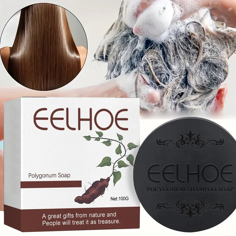 Cold Process Pure Plant Shampoo Bar – Polygonum Multiflorum Thunb, Hair Care and Treatment