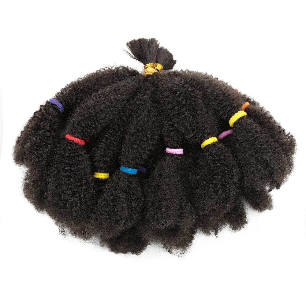 Afro Braiding Hair – Synthetic Kinky Twist, 12 Inches, Pre-Stretched for Easy Styling