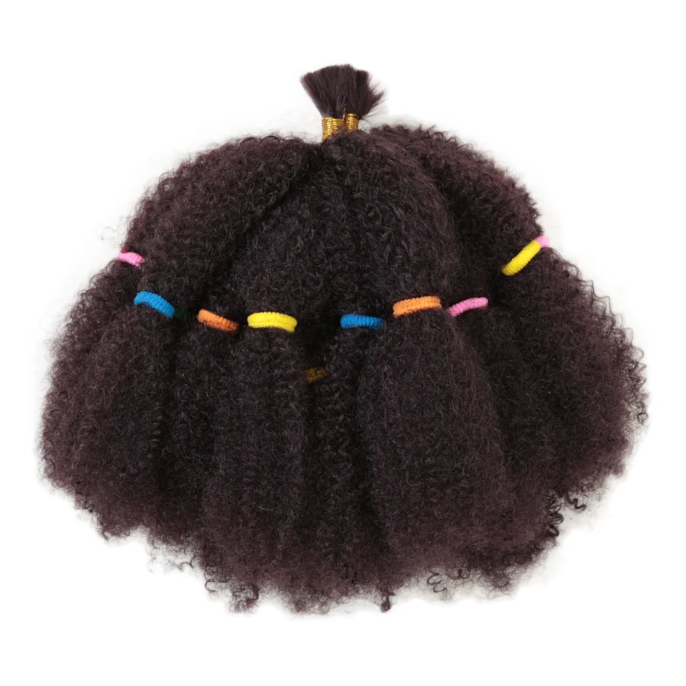 Afro Braiding Hair – Synthetic Kinky Twist, 12 Inches, Pre-Stretched for Easy Styling
