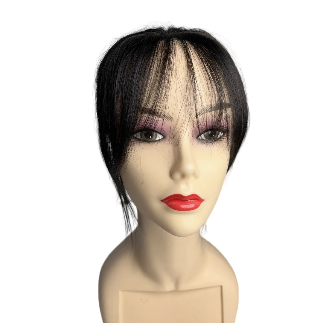 Women’s Hair Topper – Natural Baby Hair Fringe
