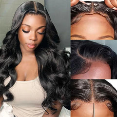 Glueless Lace Front Human Hair Wig – Bling Hair, Pre-Plucked & Ready to Wear