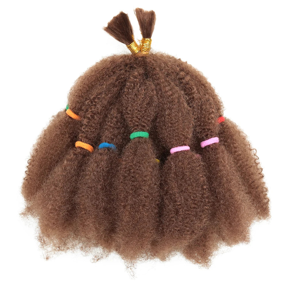 Afro Braiding Hair – Synthetic Kinky Twist, 12 Inches, Pre-Stretched for Easy Styling