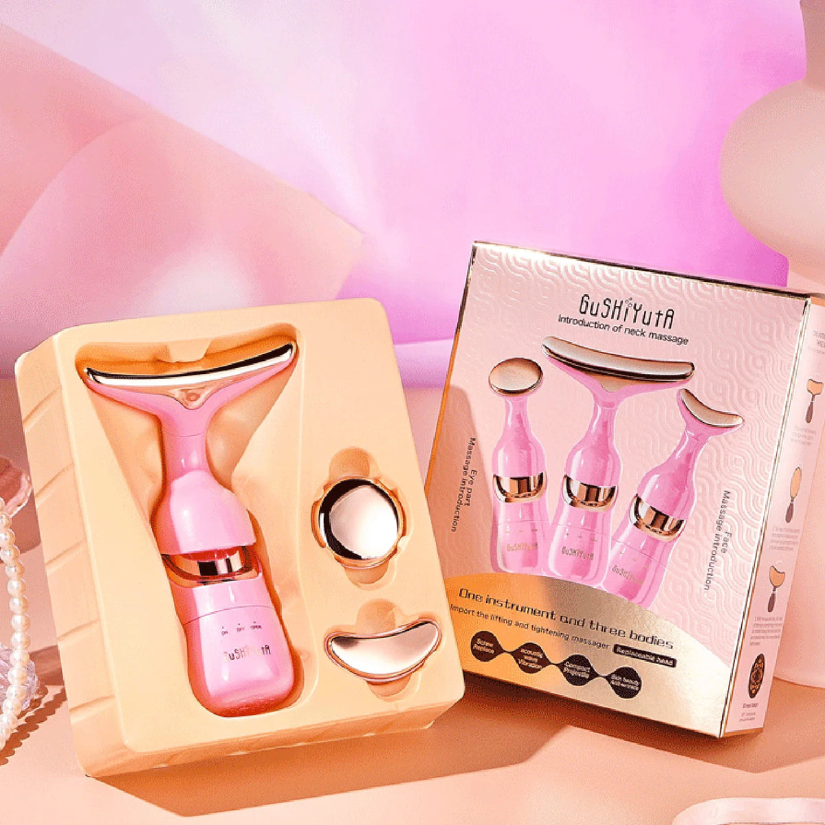 Multifunction Skin Care Massager – Firming & Lifting Facial Device