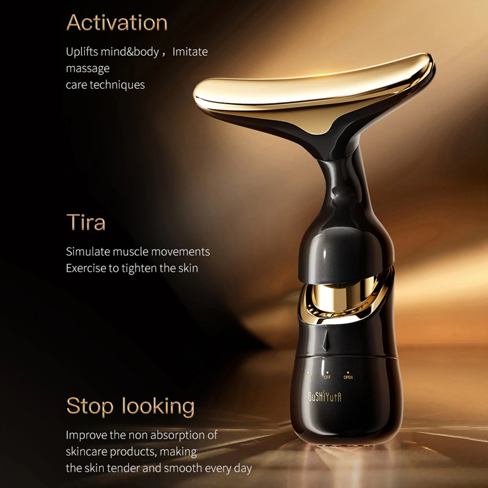Multifunction Skin Care Massager – Firming & Lifting Facial Device