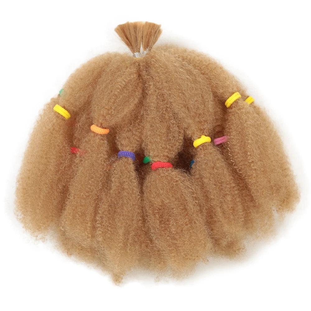 Afro Braiding Hair – Synthetic Kinky Twist, 12 Inches, Pre-Stretched for Easy Styling
