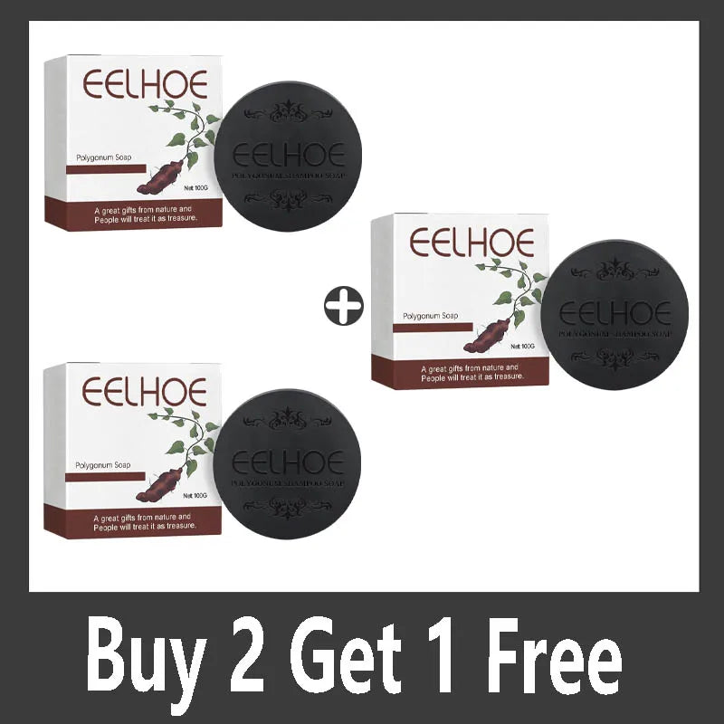 Cold Process Pure Plant Shampoo Bar – Polygonum Multiflorum Thunb, Hair Care and Treatment