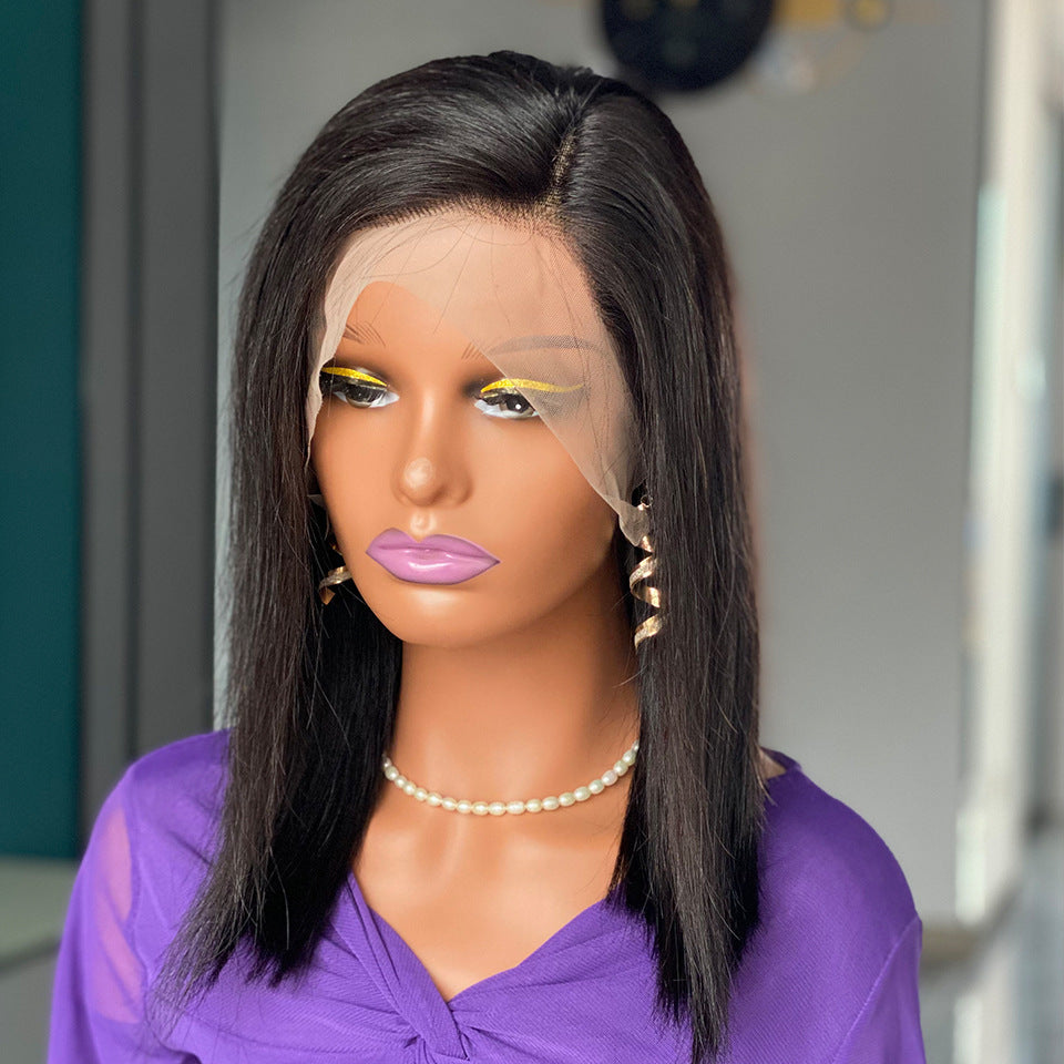 Density Bob Human Hair Wig – Full, Thick & Natural Look for Women