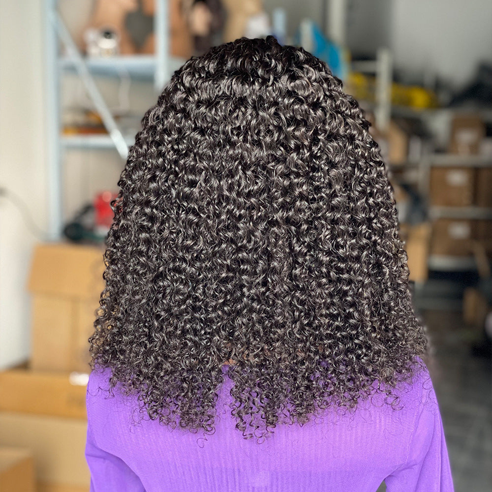 Human Hair Curly Headband Wig – Soft, Natural-Looking & Ready-to-Wear