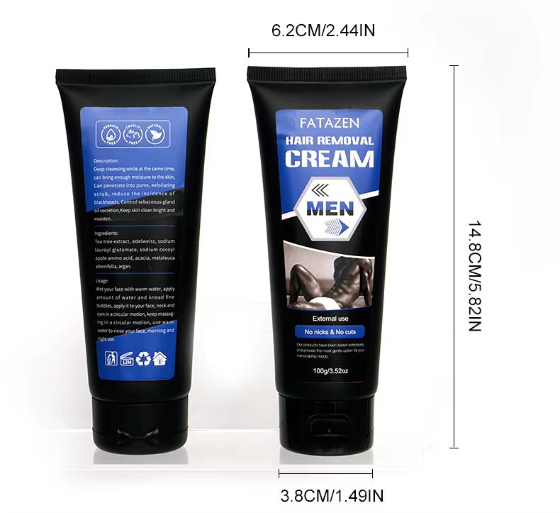 Gentle Hair Removal Cream for Men – Effective & Skin-Friendly