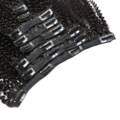 Clip in Human Hair Extensions - Ombre Style - Natural Human Hair