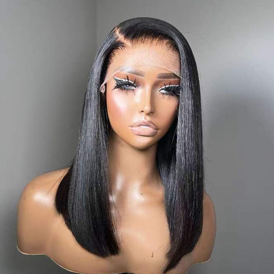 Density Bob Human Hair Wig – Full, Thick & Natural Look for Women